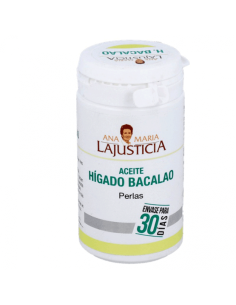 ANA Mº LAJUSTICIA ACEITE DE HIGADO DE BACALAO + VITAMINA E