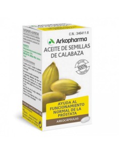 ARKOCAPSULAS ACEITE SEMILLAS CALABAZA 50 CAPS