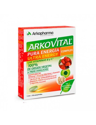 ARKOVITAL PURA ENERGIA ULTRA ENERGY COMPLEX 30 C