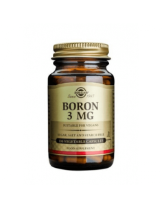 BORO 3 MG 100 CAPSULAS SOLGAR