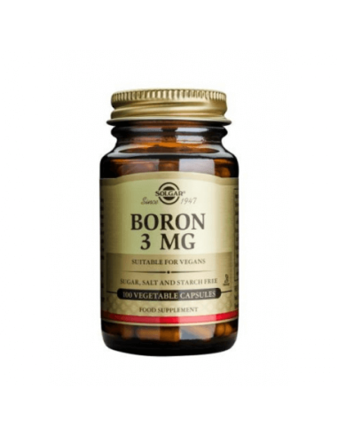 BORO 3 MG 100 CAPSULAS SOLGAR