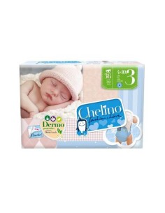 CHELINO PAÑAL T-3 TUMBADO 36 U (6 -10 KG)