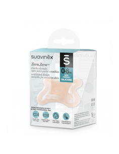 CHUPETE SILICONA FISIOLOGICO SUAVINEX SX PRO ZERO-ZERO 0 - 6 MESES 1 UNIDAD