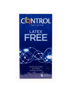 CONTROL FREE LATEX PRESERVATIVOS 5 UND