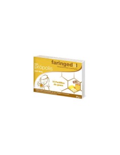 FARINGEDOL PASTILLAS DE GOMA 20 G MIEL LIMON 10