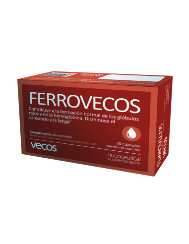 FERROVECOS HIERRO 30 CAPSULAS