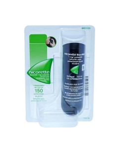 NICORETTE BUCOMIST 1 mg/PULSACION SOLUCION PARA PULVERIZACION BUCAL 1 ENVASE 13,2 ml (150 DOSIS) (SA