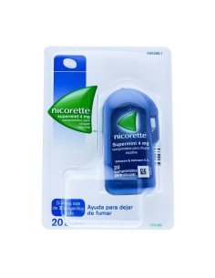 NICORETTE SUPERMINT EFG 4 MG 20 COMPRIMIDOS PARA CHUPAR