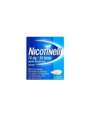 NICOTINELL 14 MG/24 H 7 PARCHES TRANSDERMICOS 35 MG