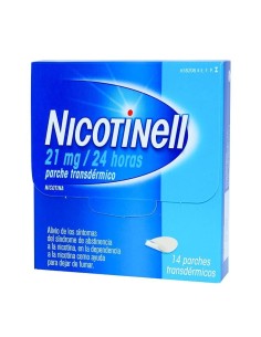 NICOTINELL 21 mg/24 h 14 PARCHES TRANSDERMICOS 52,5 mg