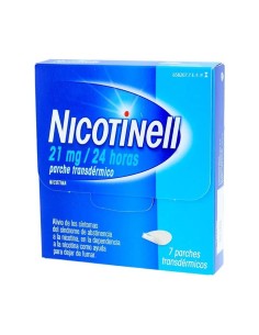NICOTINELL 21 mg/24 h 7 PARCHES TRANSDERMICOS 52,5 mg