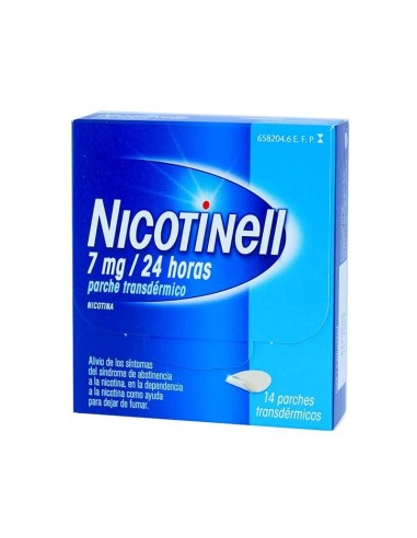 NICOTINELL 7 mg/24 h 14 PARCHES TRANSDERMICOS 17,5 mg