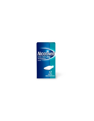 NICOTINELL COOL MINT 2 MG 12 CHICLES MEDICAMENTOSOS