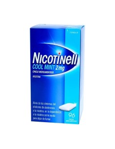 NICOTINELL COOL MINT 2 MG 96 CHICLES MEDICAMENTOSOS