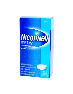 NICOTINELL MINT 1 MG 36 COMPRIMIDOS PARA CHUPAR