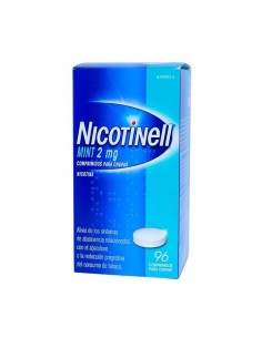 NICOTINELL MINT 2 MG 96 COMPRIMIDOS PARA CHUPAR