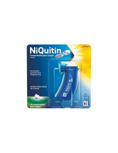 NIQUITIN 4 mg 20 COMPRIMIDOS PARA CHUPAR (SABOR MENTA)