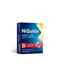 NIQUITIN CLEAR 7 MG/24 H 14 PARCHES TRANSDERMICOS 36 MG
