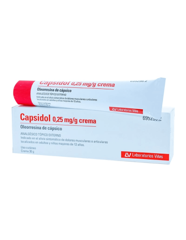 capsidol crema tubo 30 gramos