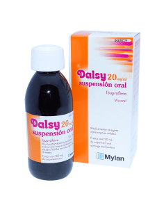 dalsy frasco 150 ml para suspension oral