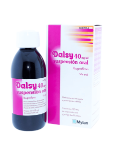 dalsy 40 mg suspension oral frasco de 150 ml