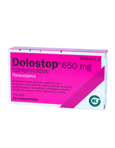 dolostop 20 comprimidos