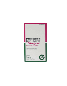 paracetamol kern pharma solución oral 100 ml