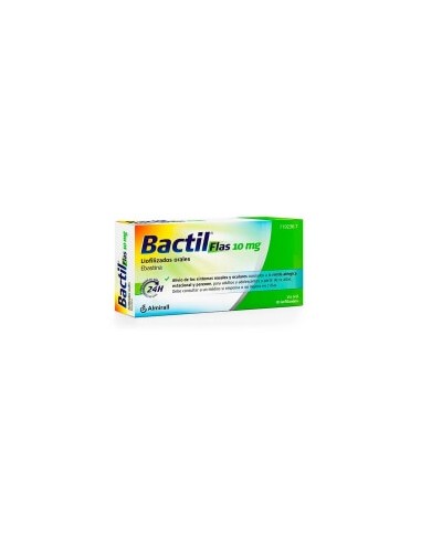 BACTIL FLAS 10 mg 10 LIOFILIZADOS ORALES