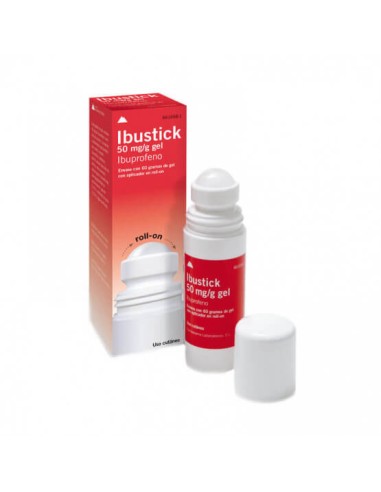 IBUSTICK 50 mg/g GEL CUTANEO 1 TUBO 30 g (CON ROLL-ON)