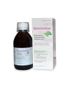 BRONCHOSTOP ANTITUSIVO Y EXPECTORANTE SOLUCION ORAL 1 FRASCO 200 ml