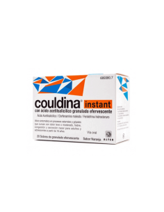 COULDINA INSTANT CON ACIDO ACETILSALICILICO 20 SOBRES GRANULADO EFERVESCENTE