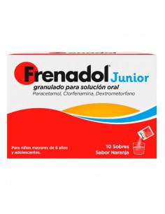 FRENADOL JUNIOR 10 SOBRES GRANULADO PARA SOLUCION ORAL