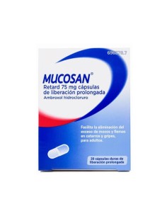 MUCOSAN RETARD 75 MG 30 CAPSULAS LIBERACION PROLONGADA