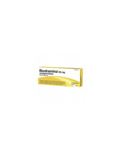 BIODRAMINA 50 MG 12 COMPRIMIDOS