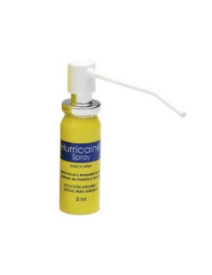 HURRICAINE SPRAY 200 mg/ml SOLUCION PARA PULVERIZACION BUCAL 1 FRASCO 5 ml