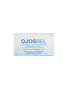 OJOSBEL 0,3 MG/ML + 0,08 ML/ML COLIRIO EN SOLUCION 10 MONODOSIS 0,5 ML