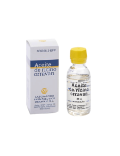 ACEITE RICINO ORRAVAN 1 g/ml LIQUIDO ORAL 1 FRASCO 25 ml