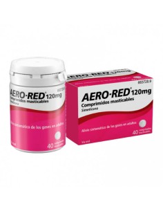 AERO RED 120 MG 40 COMPRIMIDOS MASTICABLES