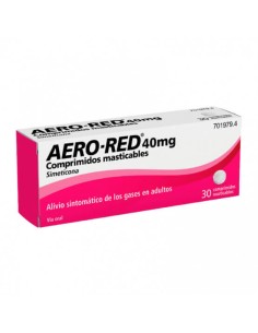 AERO RED 40 MG 30 COMPRIMIDOS MASTICABLES