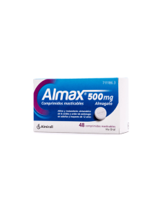 ALMAX 500 MG 48 COMPRIMIDOS MASTICABLES