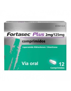 FORTASEC PLUS 2 mg/125 mg 12 COMPRIMIDOS
