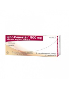 GINE-CANESTEN 500 MG 1 CAPSULA VAGINAL BLANDA