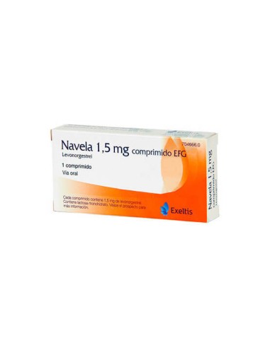 NAVELA EFG 1,5 mg 1 COMPRIMIDO