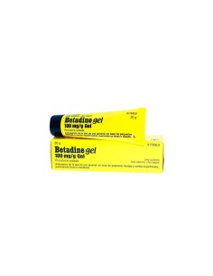 BETADINE 100 MG/G GEL CUTANEO 1 TUBO 30 G