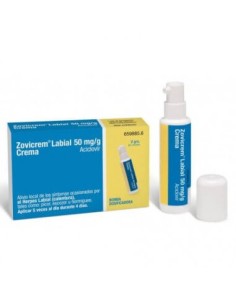 ZOVICREM LABIAL 50 mg/g CREMA 1 TUBO 2 g + BOMBA DOSIFICADORA