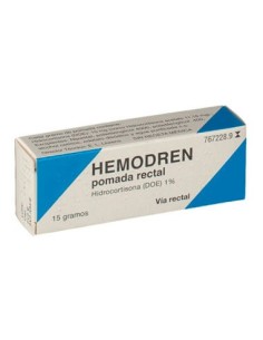 HEMODREN 10 mg/g POMADA RECTAL 1 TUBO 15 g
