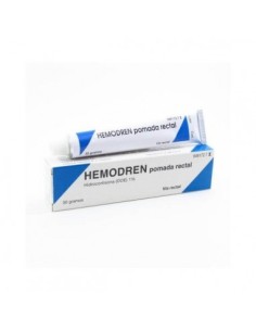HEMODREN 10 mg/g POMADA RECTAL 1 TUBO 30 g
