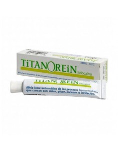 TITANOREIN LIDOCAINA CREMA RECTAL 1 TUBO 20 g