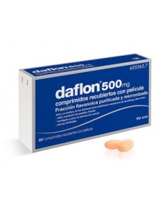DAFLON 500 MG 60 COMPRIMIDOS RECUBIERTOS