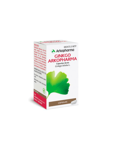 GINKGO ARKOPHARMA 180 MG 50 CAPSULAS